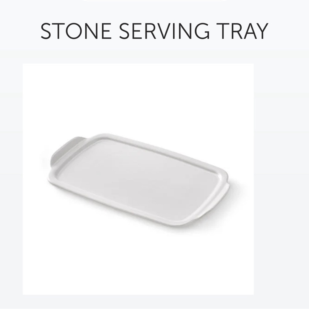 New Pampered Chef Stone Serving Tray